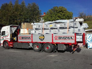 Bygmabilen, Scania P450 Euro6